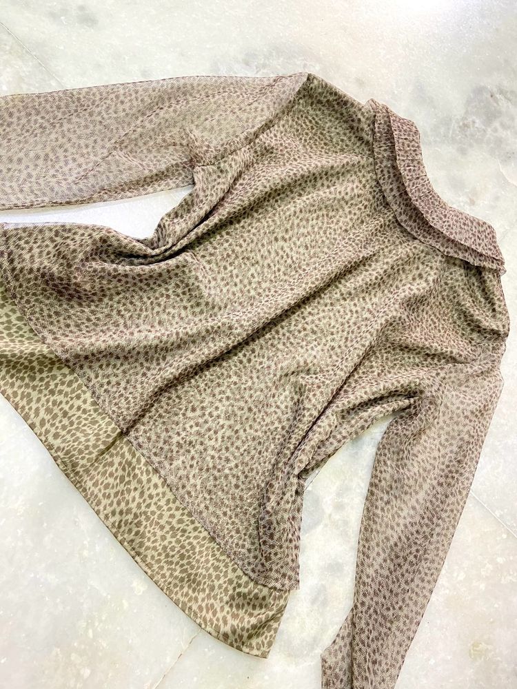 Leopard Print Top