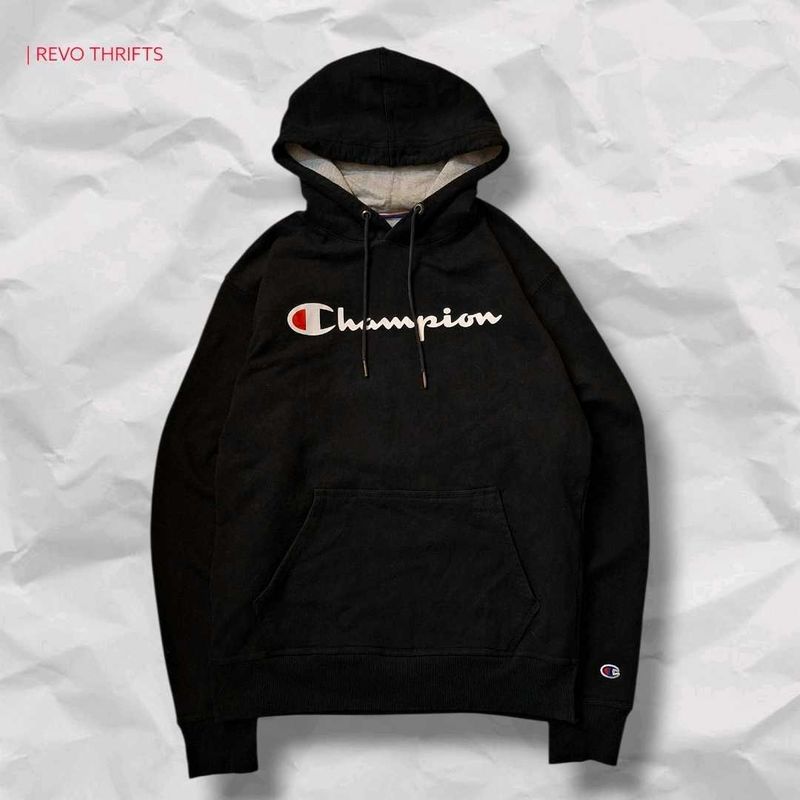 Champion Black Hoodie