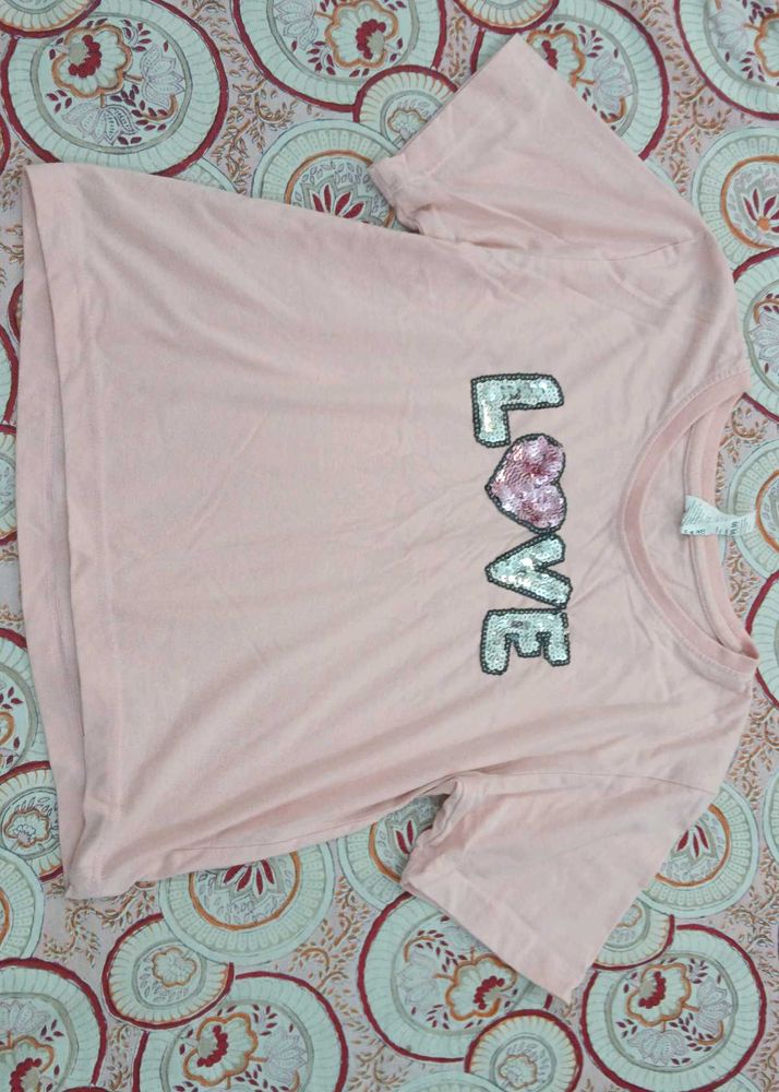 Cute Pink Love T-Shirt