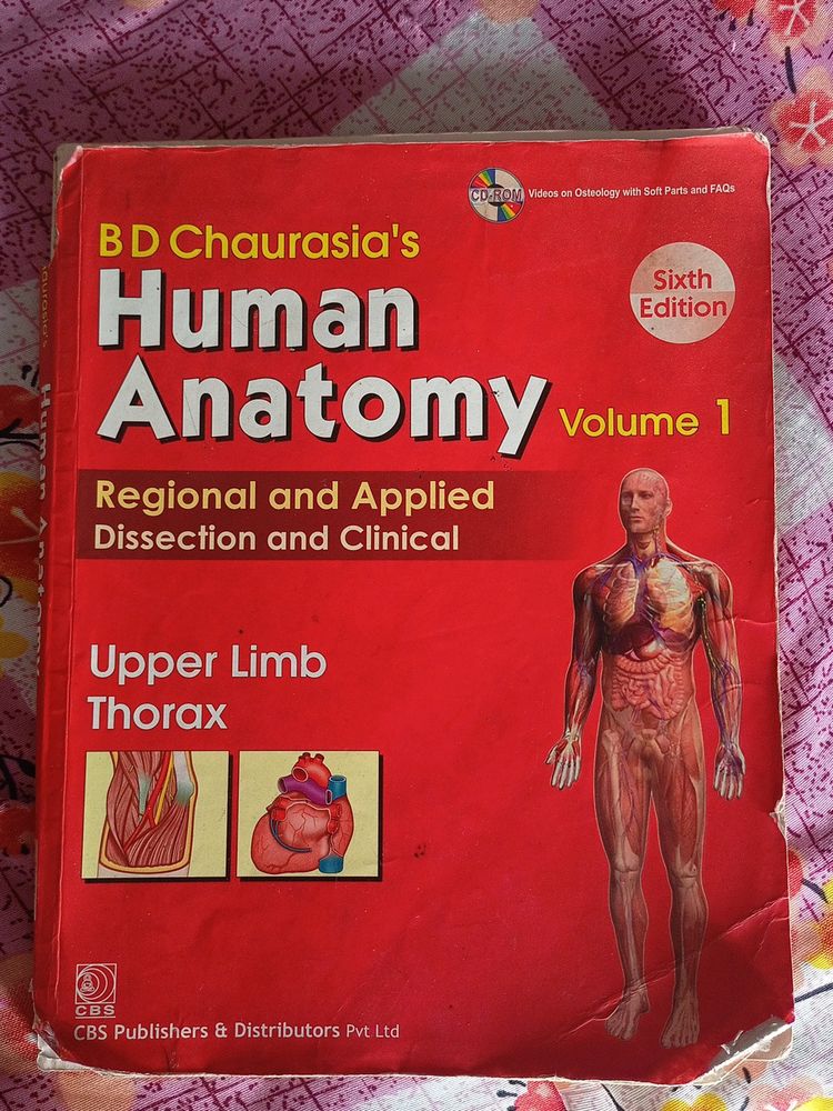 BD Chaurasia Textbook