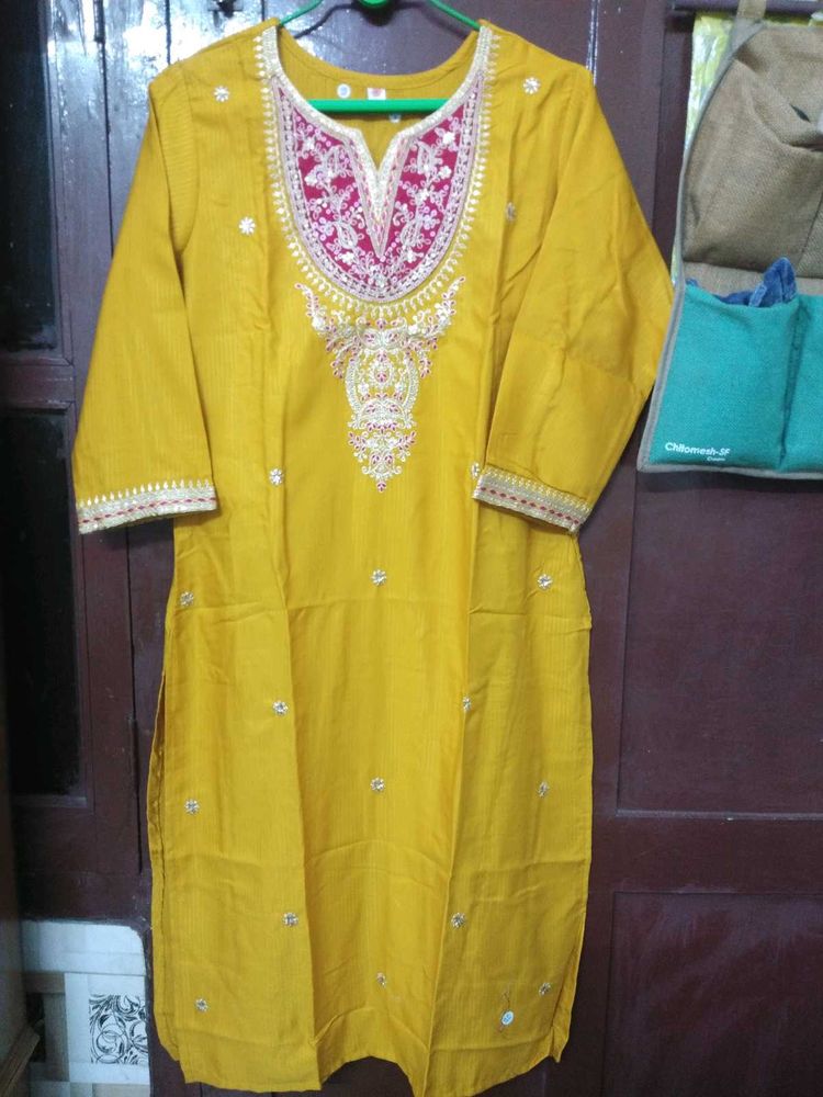 Embroidery Kurta Set