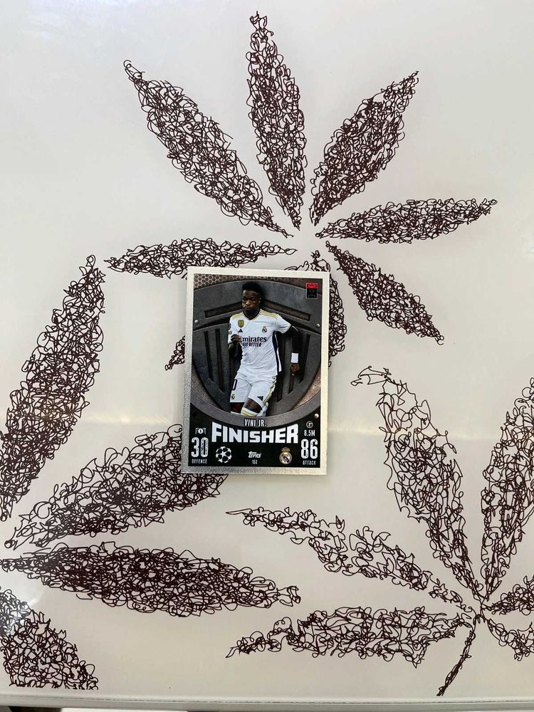 Vini Jr. Finisher Match Attacks Topps Card