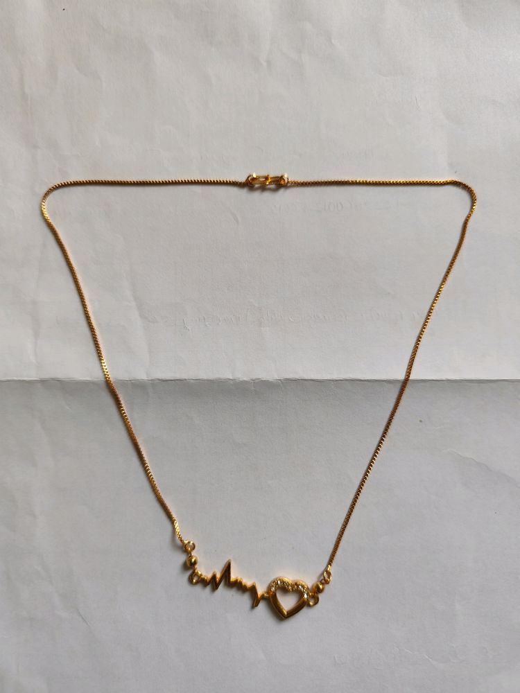 Heart Shap Chain Pendent