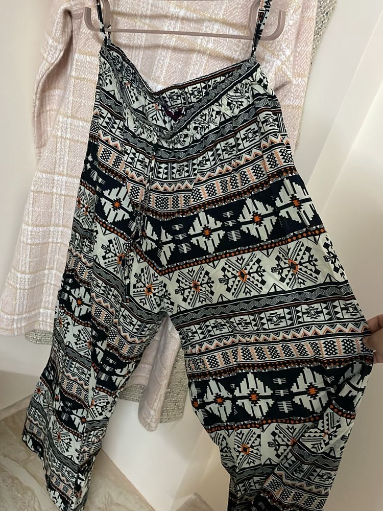 Flared Cotton Stylish Boho Pants