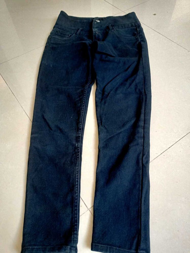 Dark black Denim Jeans