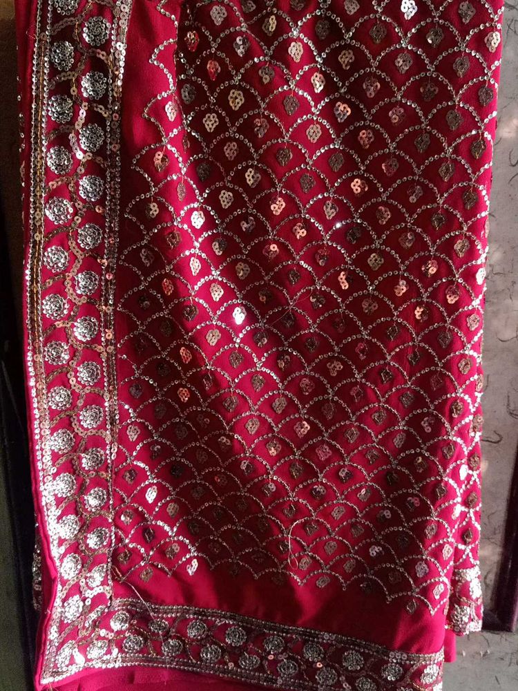 Heavy Work Saree For Women