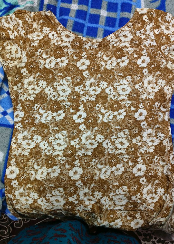 Cream Kurta