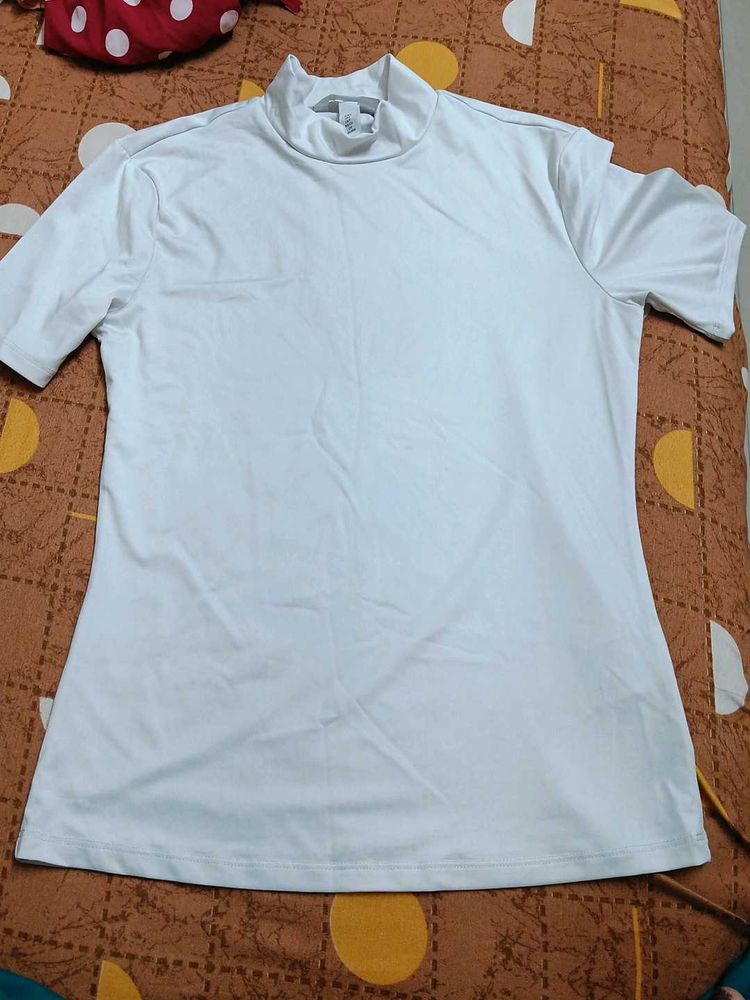 High neck h&amp;m top