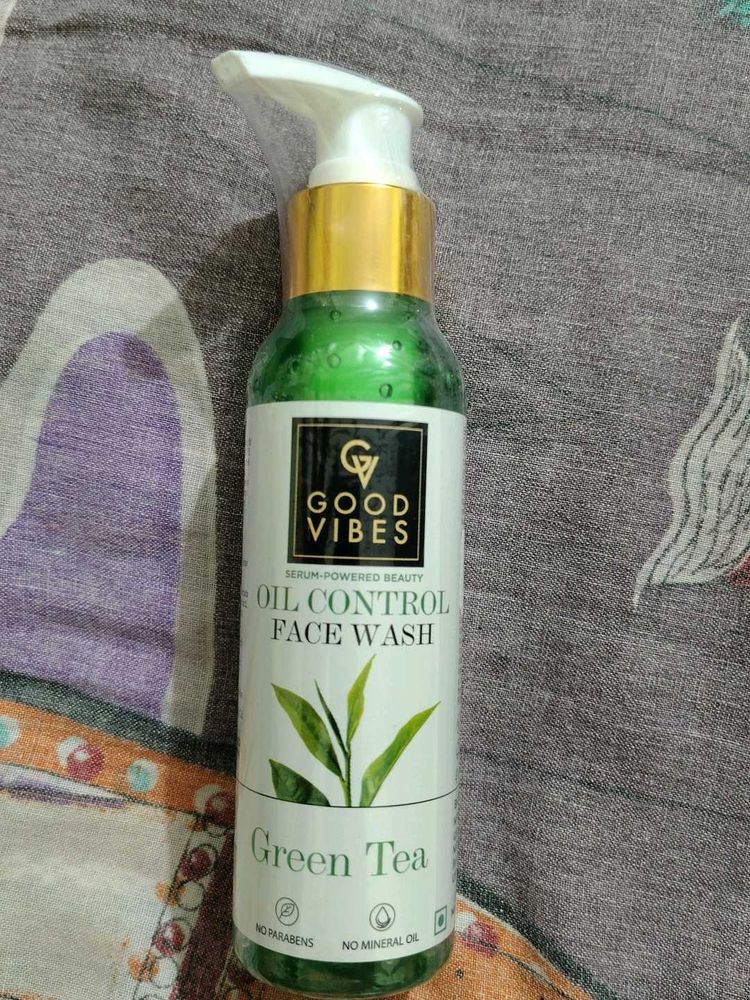 Good Vibes Green Tea Face Wash