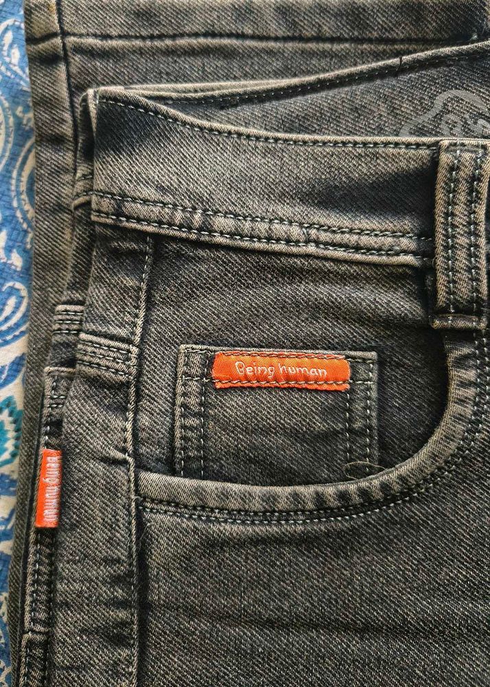 Straight Fit Jeans for Men -28 (Being humans)