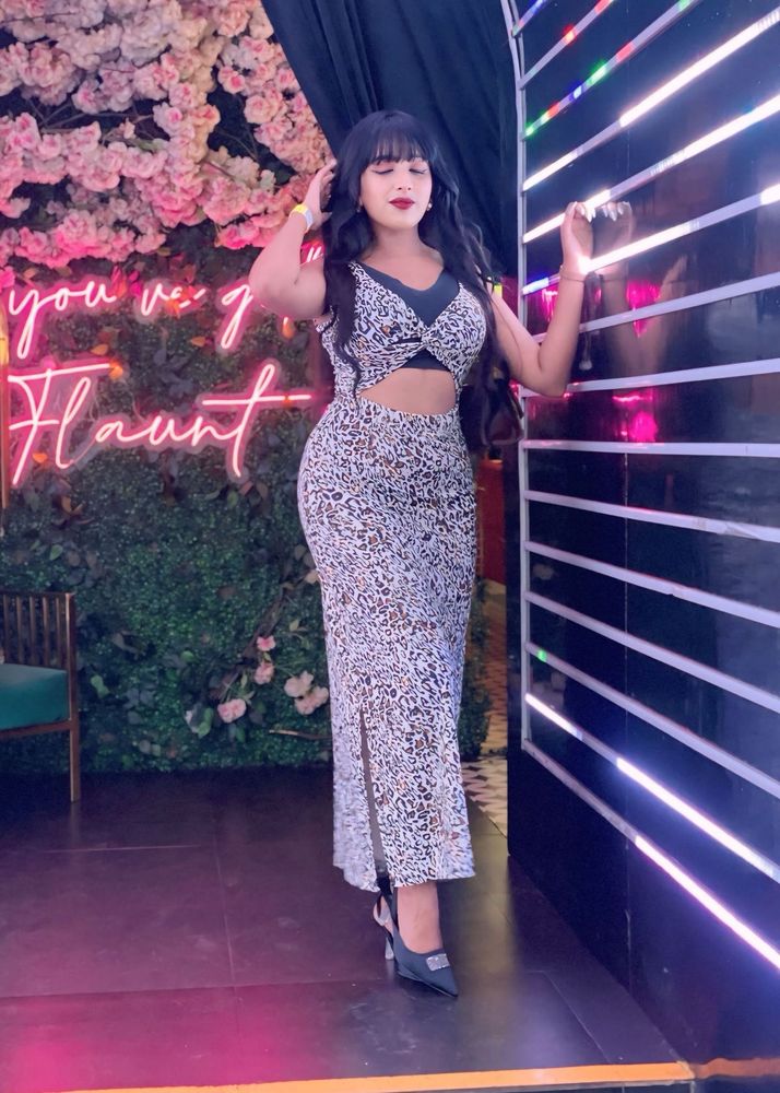 Animal Print Bodyfit Dress