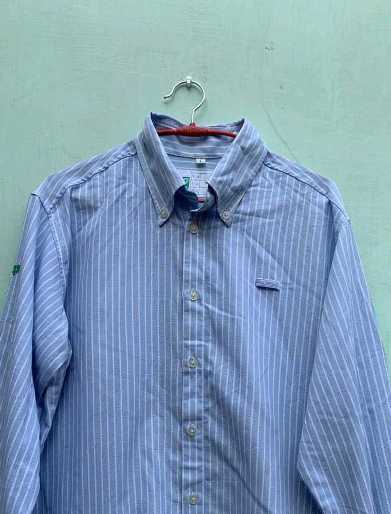 premium Striped Blue Shirt