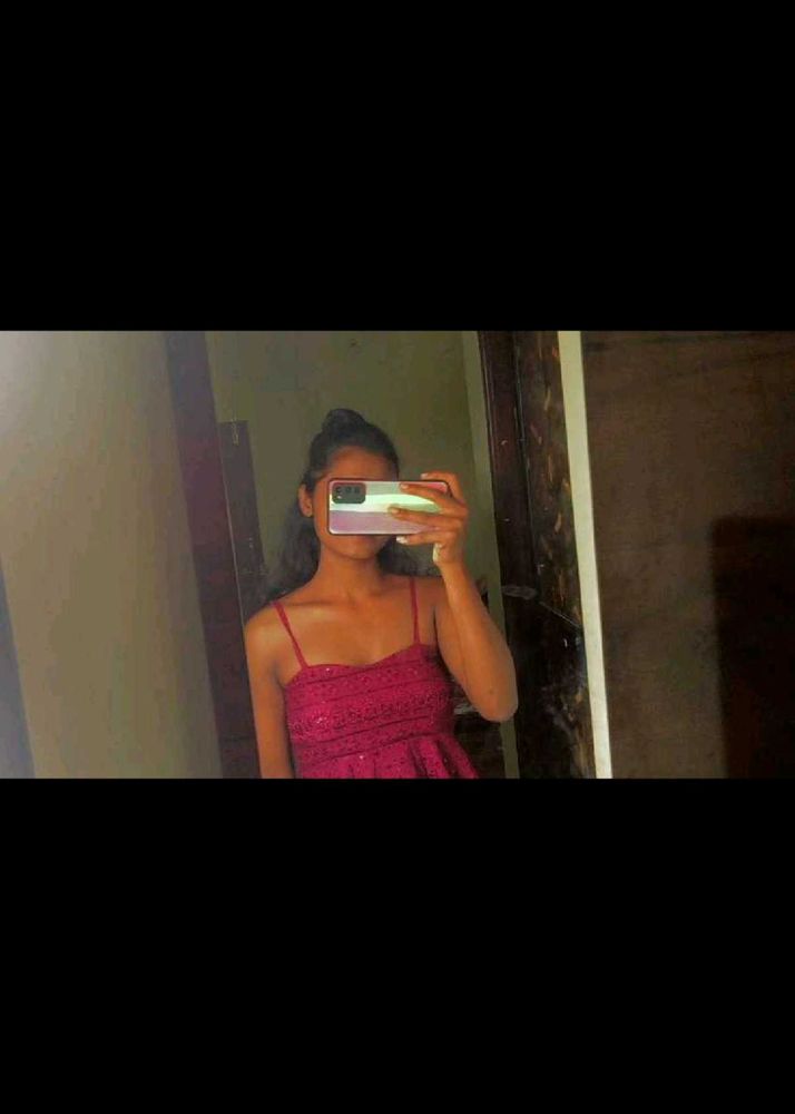 Burgundy Peplum Top