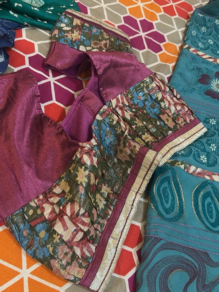 Designer Saree With Blouse
