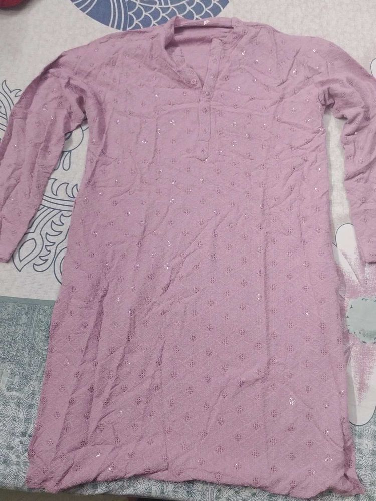 Kurta for Men ( Chikan Embroidery)