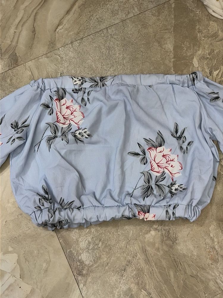 Floral Off-Shoulder Top