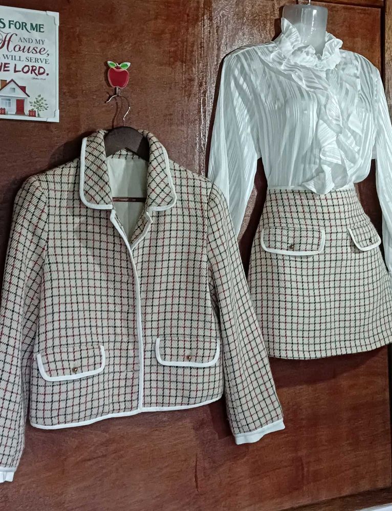 Tweed cord set