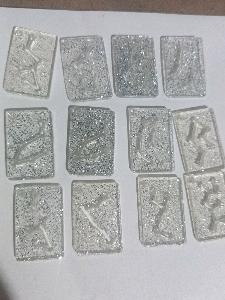 Combo Of 12 Without Chain Dollar Only