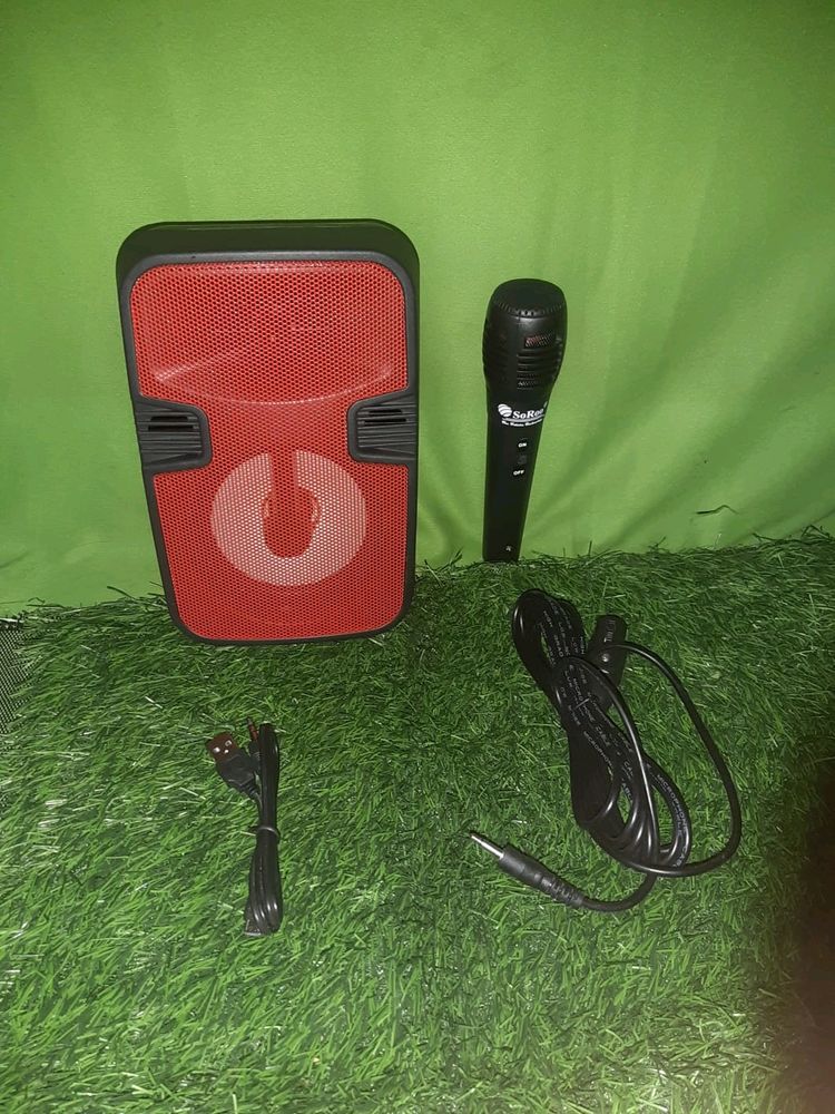 SoRoo Bluetooth Speaker with external Mic(New)