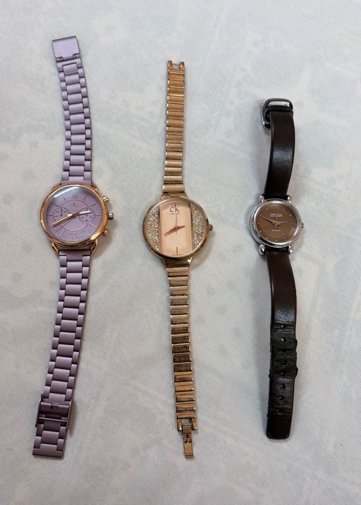Lot of Three Women's Watches