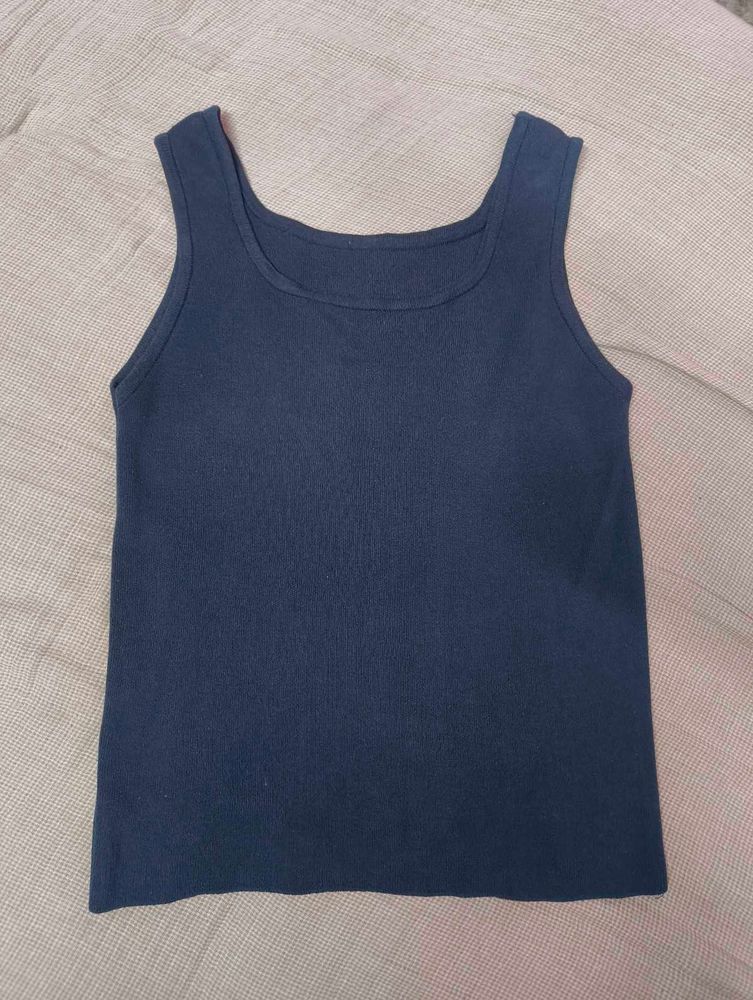 Navy Tank Top