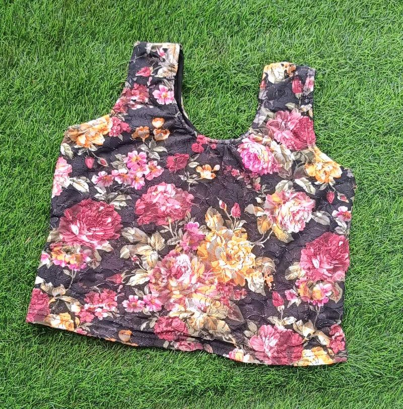 💐 Floral Crop Top 💐