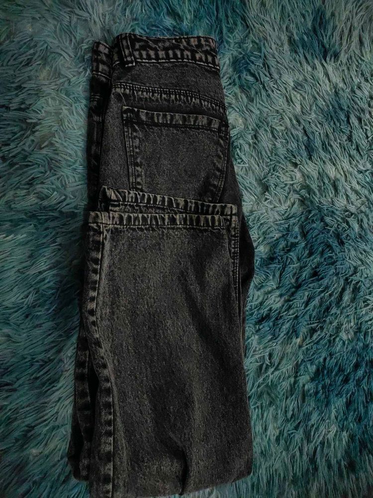 Acid Wash Denim Jeans