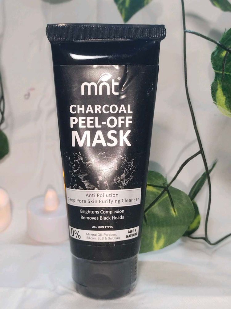New Sealed MNT Unisex Charcoal Peel Off Mask
