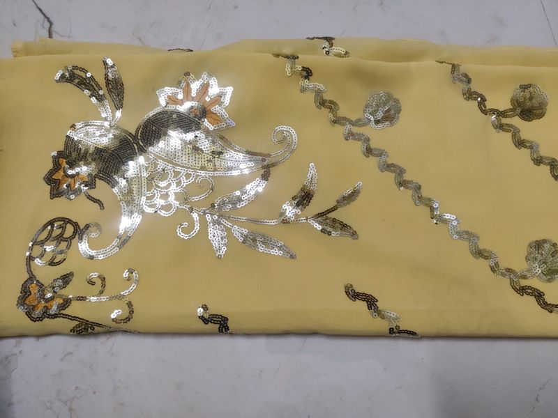 Excellent Heavy Sequence Saree