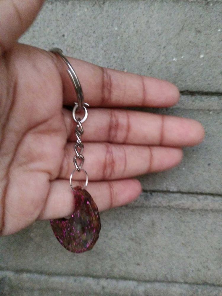Star Moon Keychain