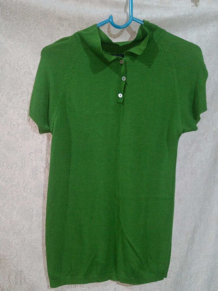 T-shirt (S-M),Green (Stretchable)