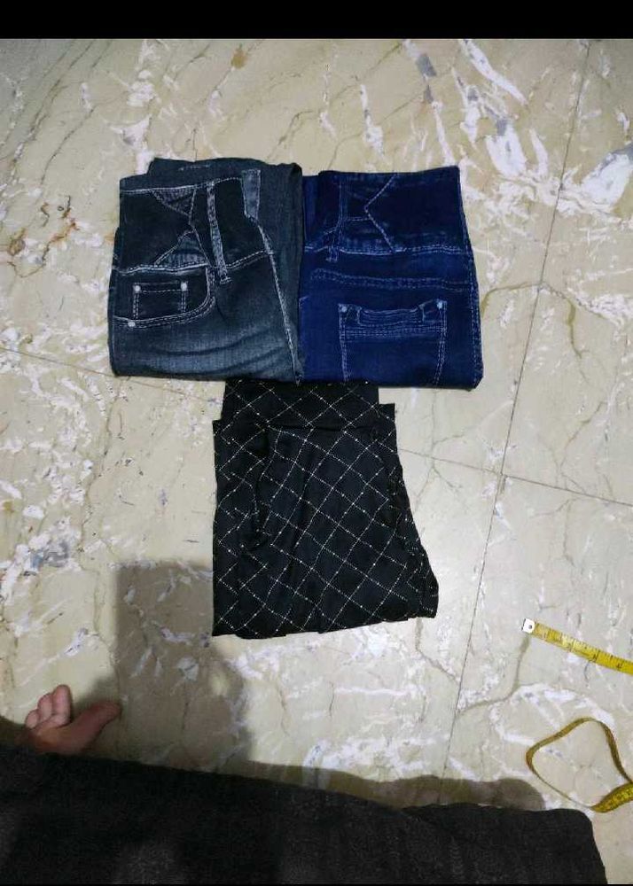 Combo of 3 Jeggings