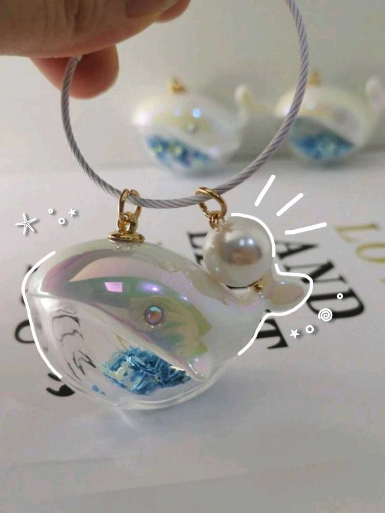 WIFTY Whale Keychain (Cdrama Inspired)