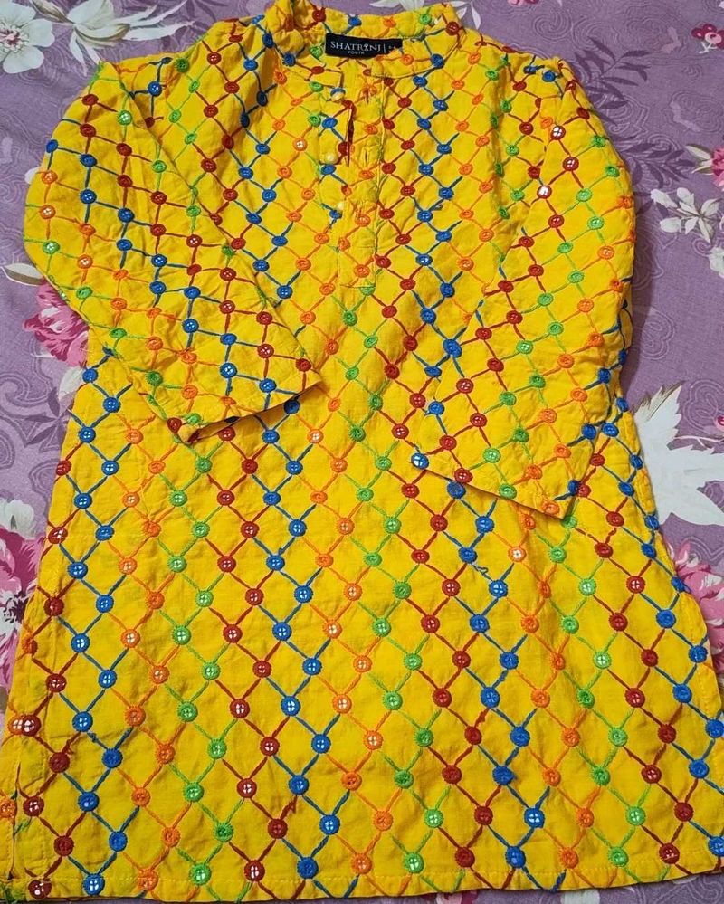Kids Ethnic Kurtas (Set of 2)