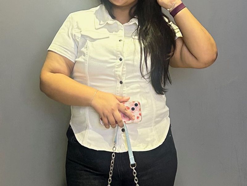 Button-Down White Shirt