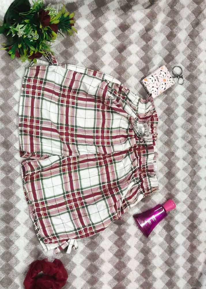Plaid Summer Shorts