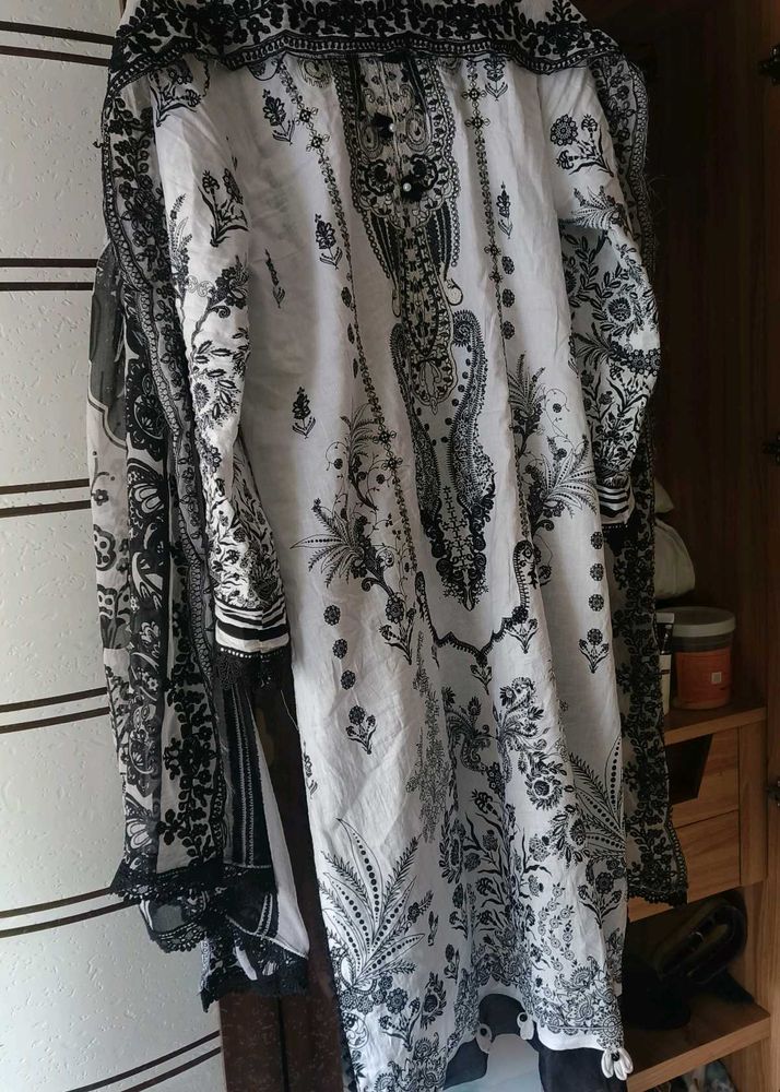 New pakistani premium patchwork dress