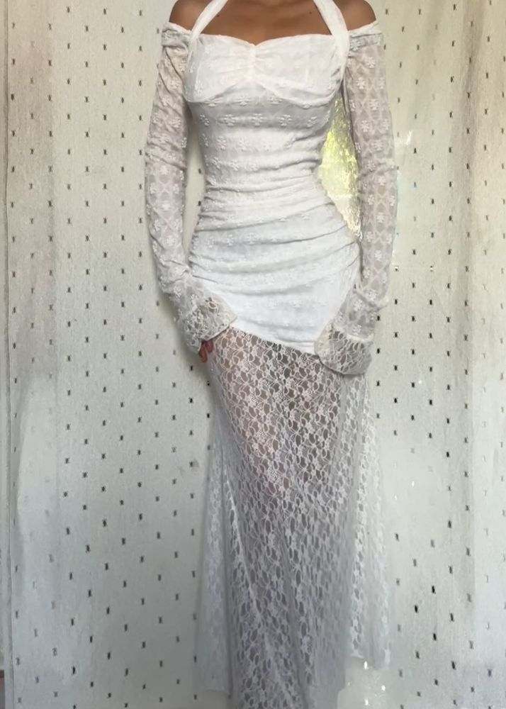 Off White Dress