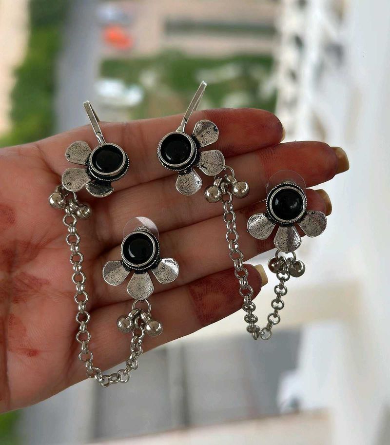 Floral Drop Earrings