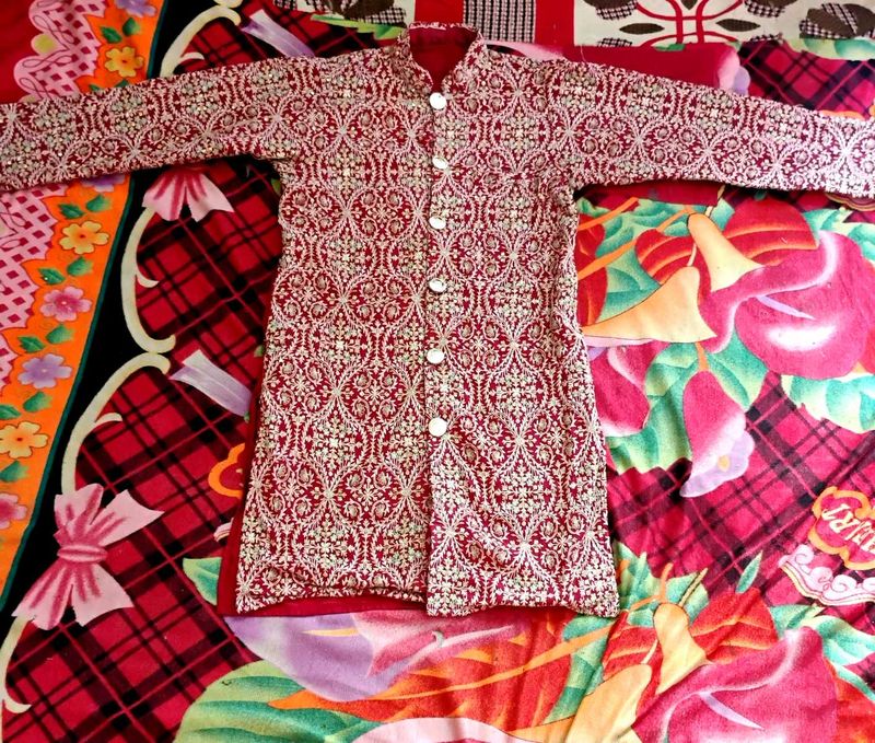 Boys Shervaani With Pajama