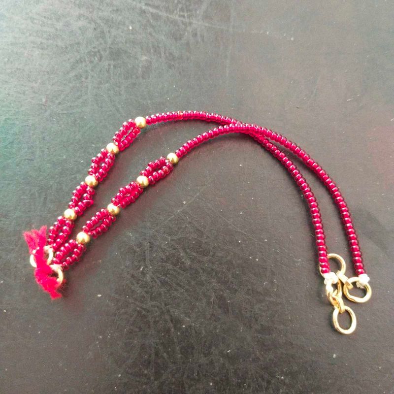 22k Pure Gold Handmade Kaan Chain(1pair)