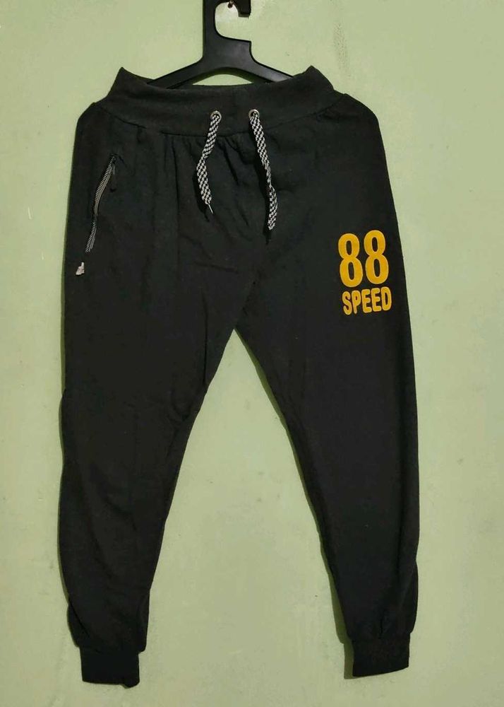 Black &#39;88 Speed&#39; Joggers