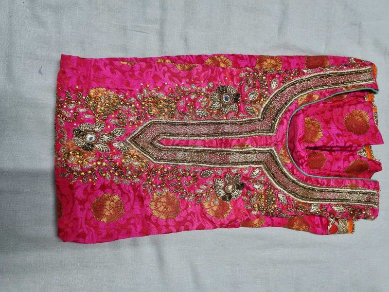 Pink Dress Material