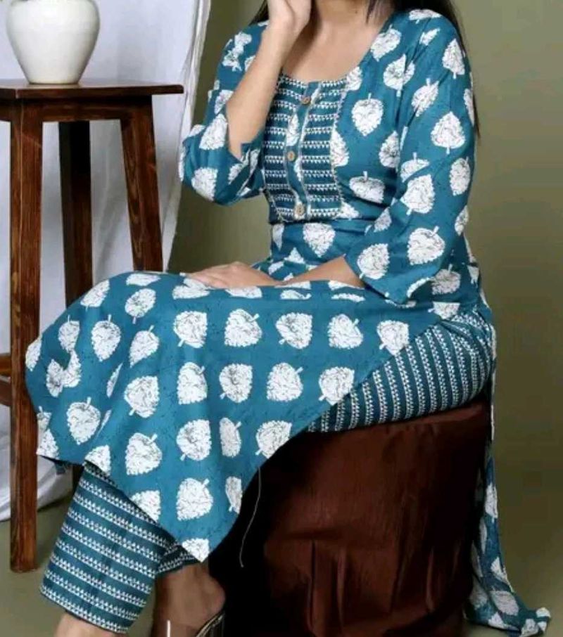 Brand New Pure Cotton Kurti Set L XL Size