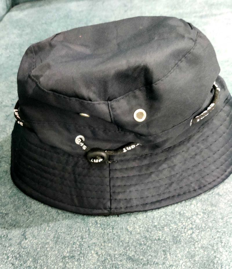 Black Bucket Hat