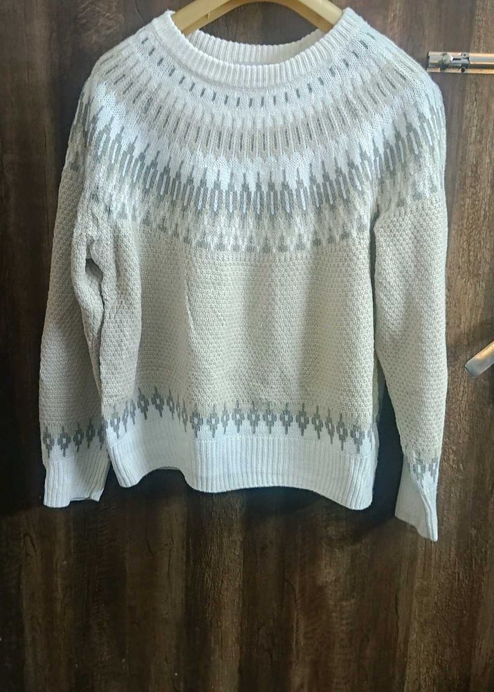 Negotiable : Patterned Knit Sweater