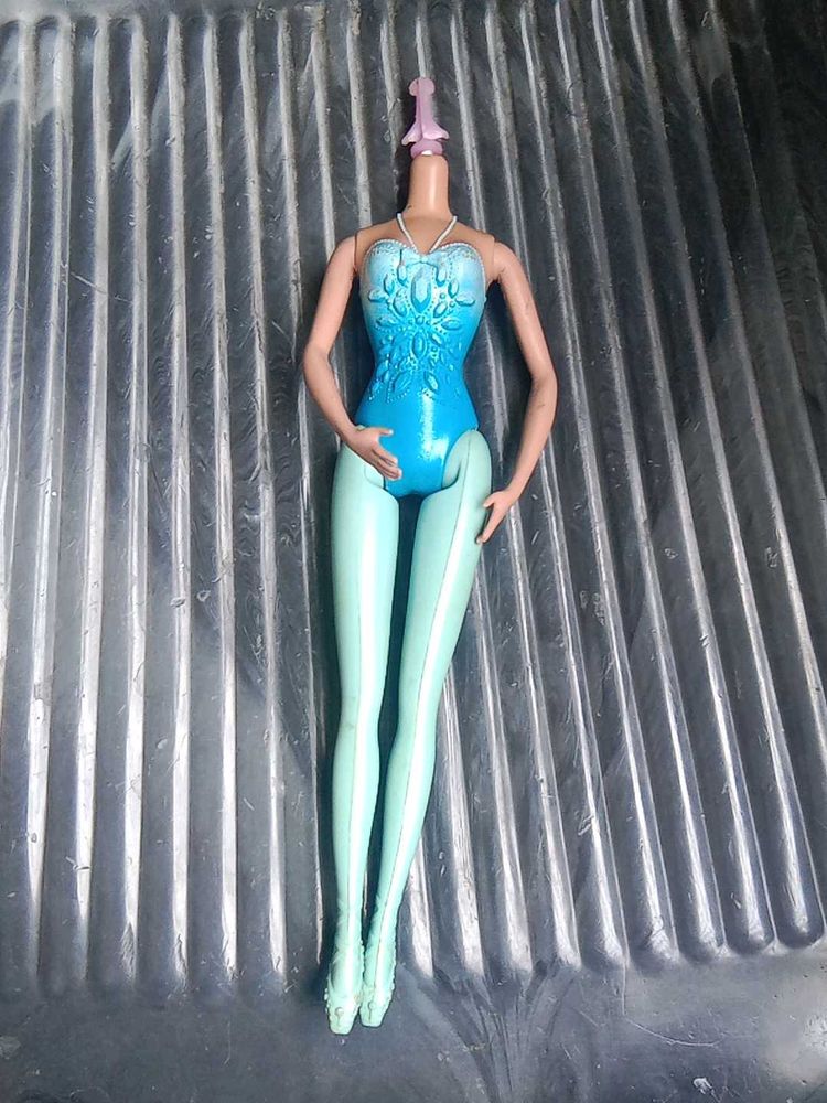 Aqua Sparkle Doll Body