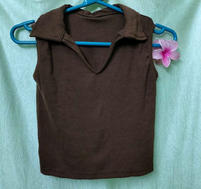 Brown Tank Top🤎🪩