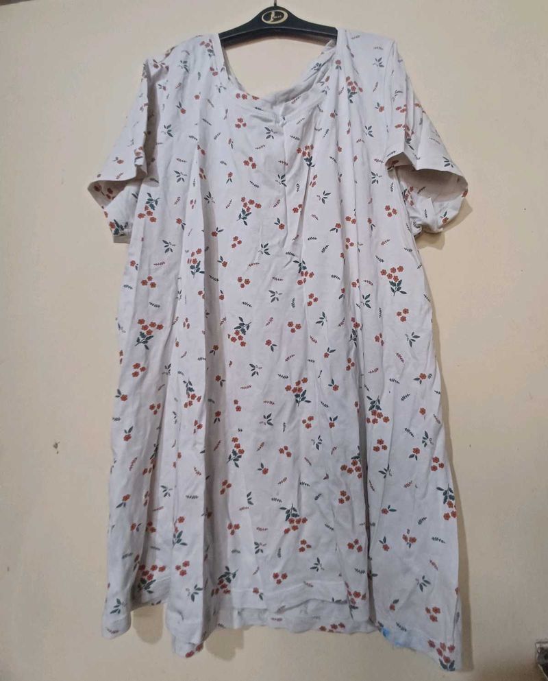Floral Print Casual Dress