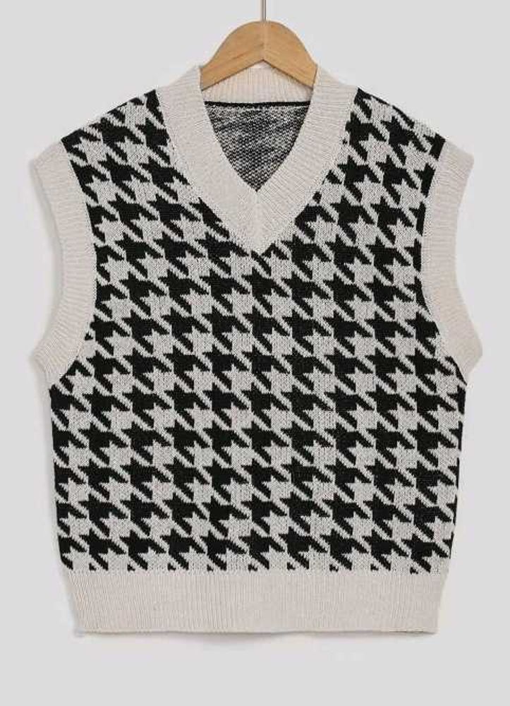 White Knit Top For Women
